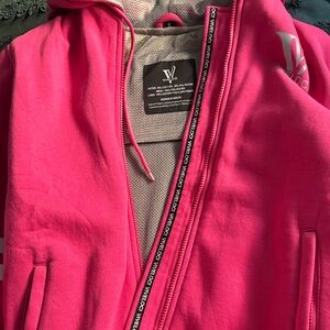 Motorcycle Gear Riding Protective Pink Hoodie